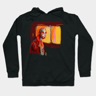 Van Gogh at Subway Hoodie